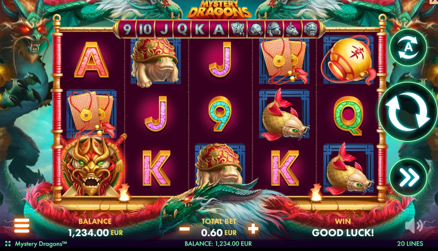 เกมสล็อต Mystery Dragons slot