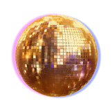 rave party fever discoball