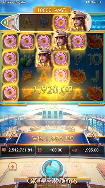 สล็อต cruise royale เกมใหม่ล่าสุดจากค่าย PG Slot