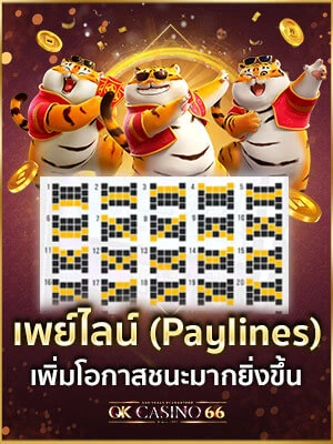 รู้จัก เพย์ไลน์ (paylines) เพิ่มโอกาสการชนะเกมสล็อตมากขึ้น