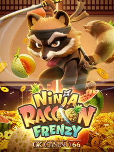 เกมใหม่ล่าสุด ทดลองเล่นสล็อต Ninja Raccoon Frenzy